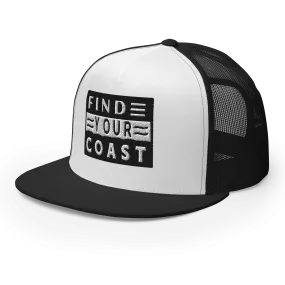 Find Your Coast Coastal Trucker Hat