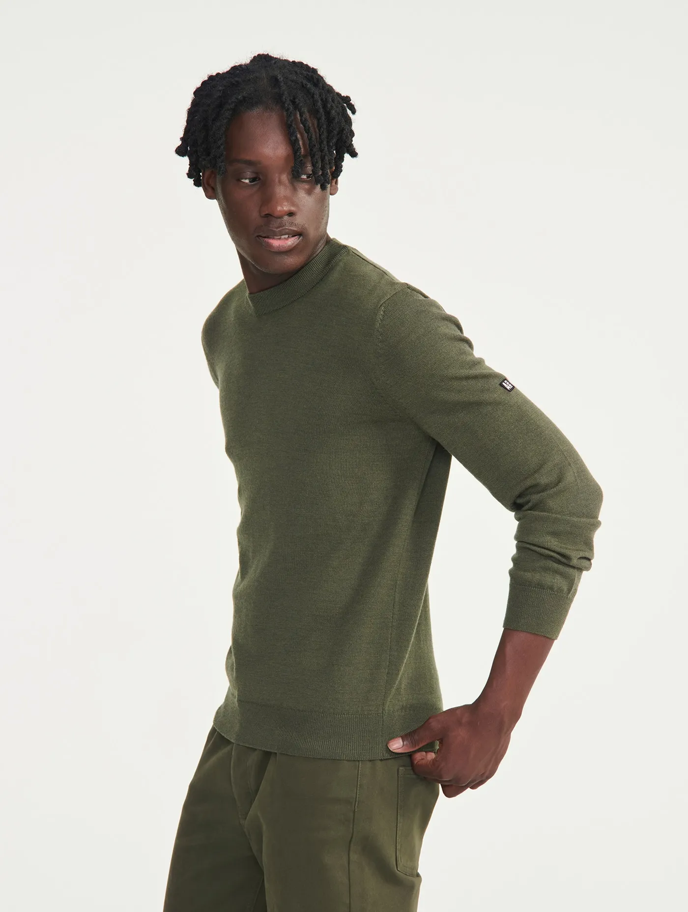 Fine Gauge Crew Neck Jumper