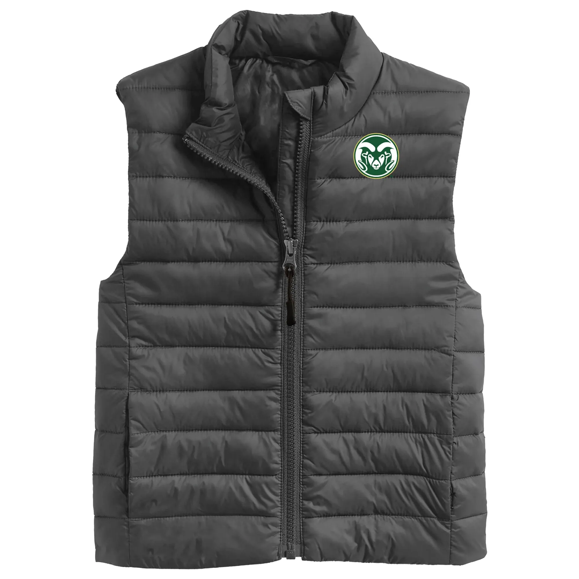 Garb Colorado State Rams Toddler Charcoal Kai Full-Zip Vest