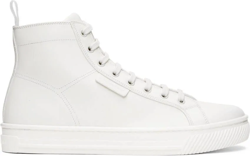 Gianvito Rossi White 360 High Sneakers