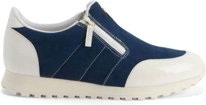 Giuseppe Zanotti Ilde Run zip-up sneakers Blue