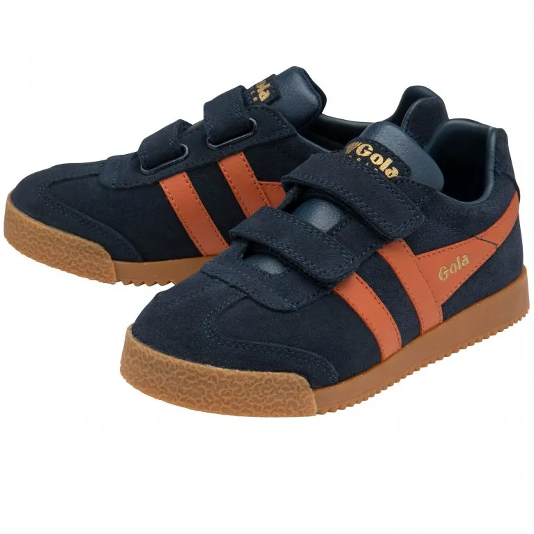 Gola Harrier Strap Boys Trainers