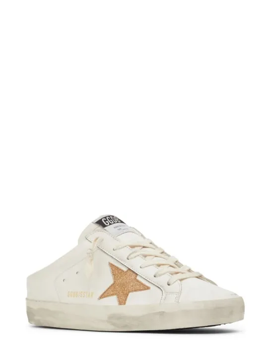 Golden Goose   20mm Super-Star leather mule sneakers 