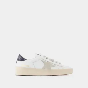 Golden Goose Deluxe Brand  Stardan Sneakers in White Leather