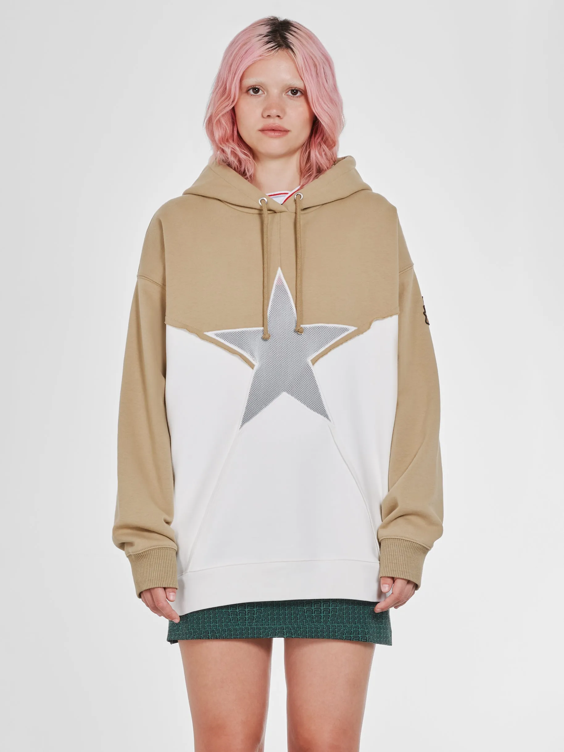 Heaven By Marc Jacobs - Women’s Barragan Star Insert Hoodie - (Camel)