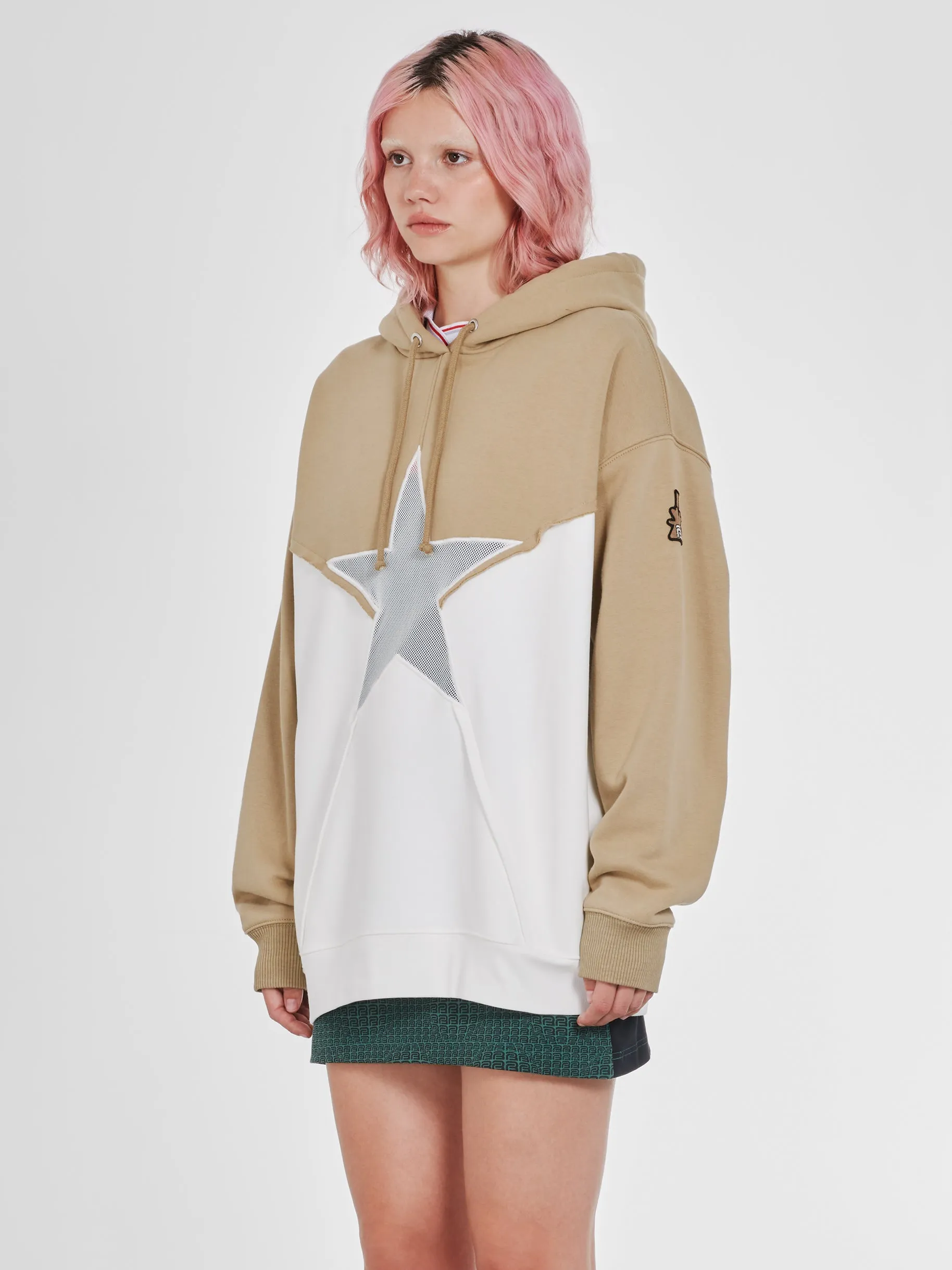 Heaven By Marc Jacobs - Women’s Barragan Star Insert Hoodie - (Camel)