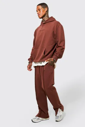 Heavyweight Loopback Split Hem Tracksuit