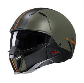 HJC I20 Batol MC4SF Green Full / Open Face Helmet