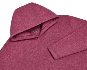 Holderness & Bourne Stowe Pullover in Heathered Vintage Claret