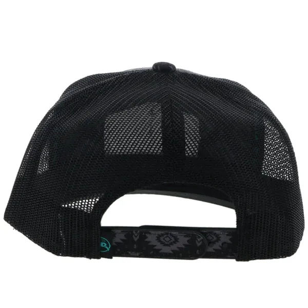 Hooey Youth Tribe Black Aztec Trucker Hat