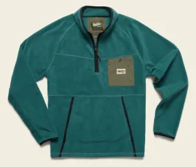 Howler Brothers Free Range Fleece Pullover: Sea Blue