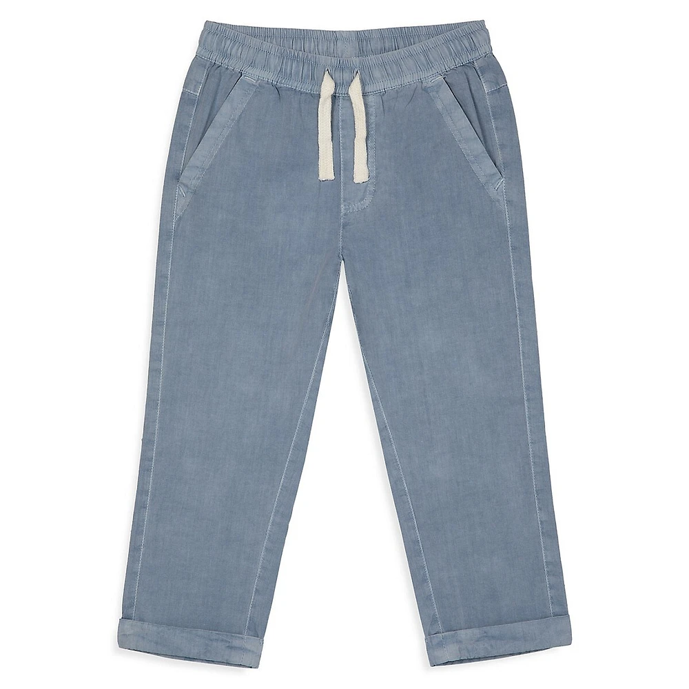 Hudson's Bay Baby Boy's & Little Organic Cotton Poplin Joggers