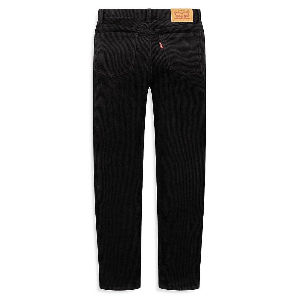 Hudson's Bay Girl's Corduroy Mini Mom Jeans