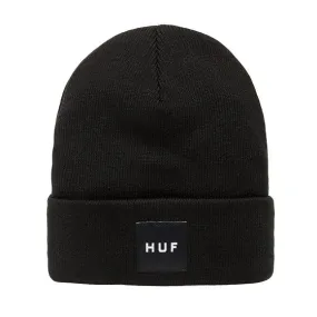 Huf Essentials Box Logo Beanie Black Hat