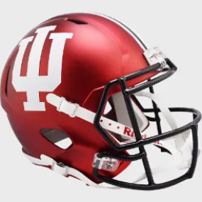 Indiana Hoosiers Speed Replica Football Helmet Anodized Crimson