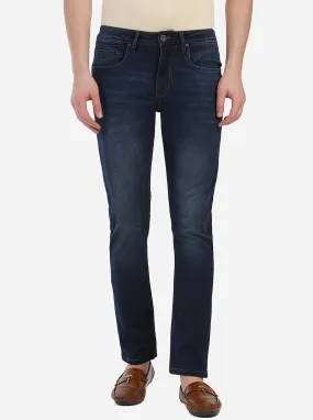 Ink Blue Washed Slim Fit Jeans | JadeBlue