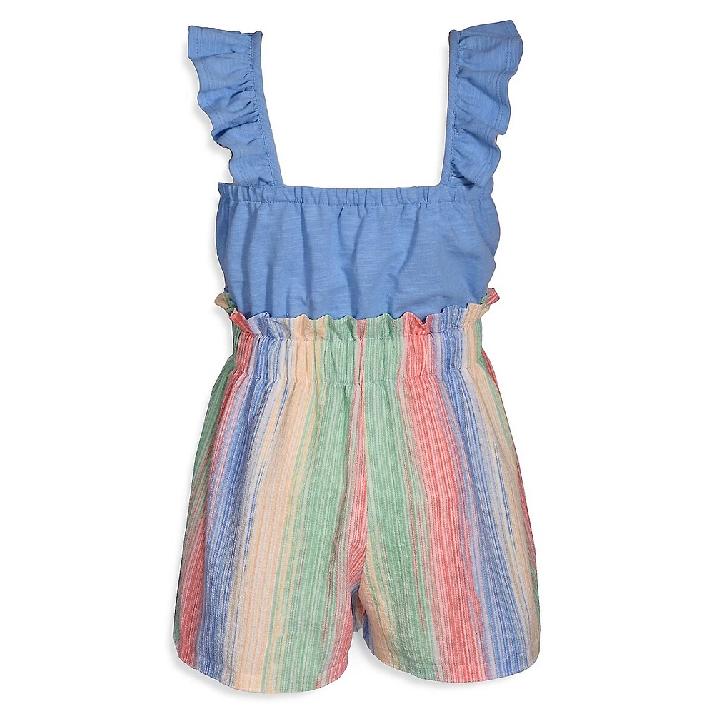 Iris & Ivy Little Girl's Cutout Romper