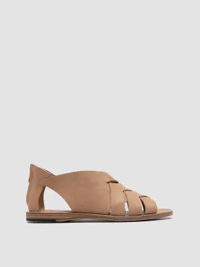 ITACA 048 - Taupe Leather Fisherman Sandals