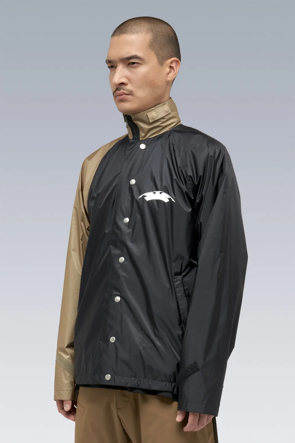 J95-WS 2L Gore-Tex Infinium Windstopper Jacket - Black/Khaki