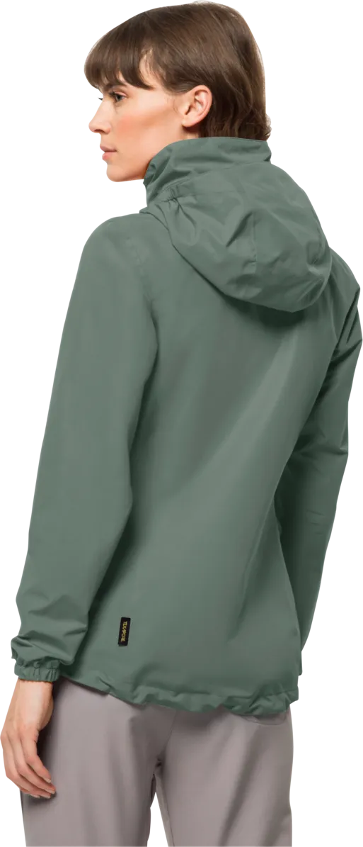 Jack Wolfskin Women's Stormy Point 2-Layer Jacket Hedge Green | Buy Jack Wolfskin Women's Stormy Point 2-Layer Jacket 