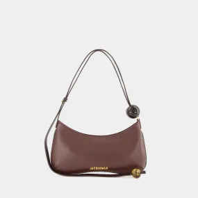 Jacquemus  Le Bisou Perle Bag - Jacquemus -  Brown Moyen - Leather