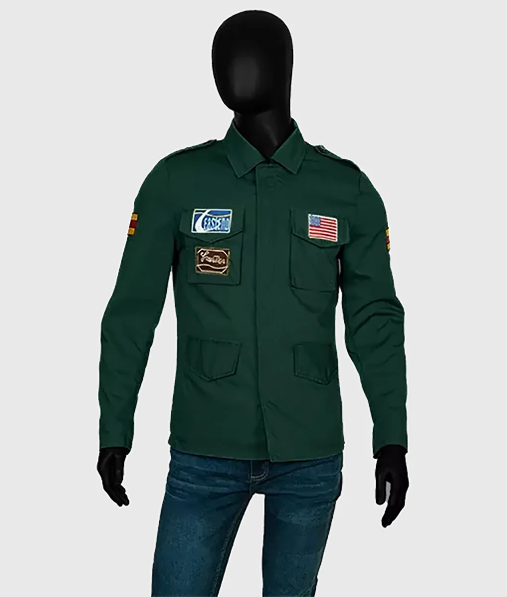 James Sunderland Video Game Silent Hill 2 Green Cotton Jacket - TLC