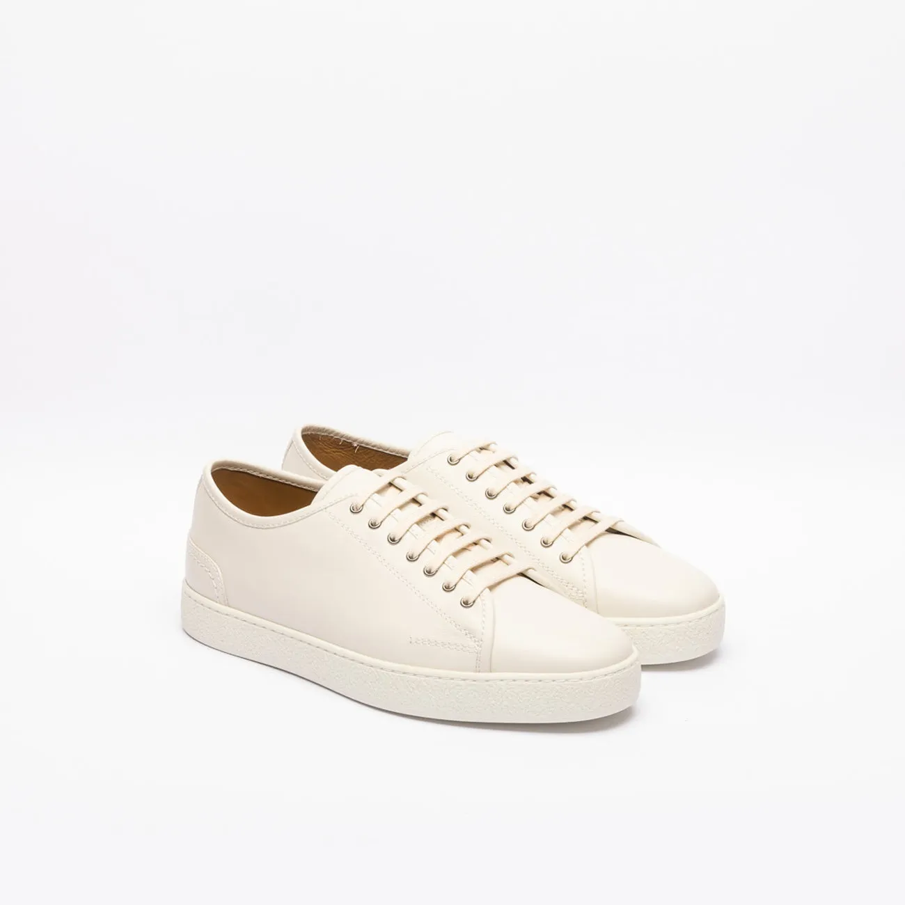 John Lobb John Lobb Stockwell low-top sneakers in white leather