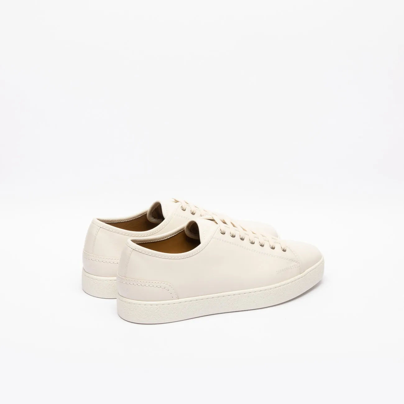 John Lobb John Lobb Stockwell low-top sneakers in white leather