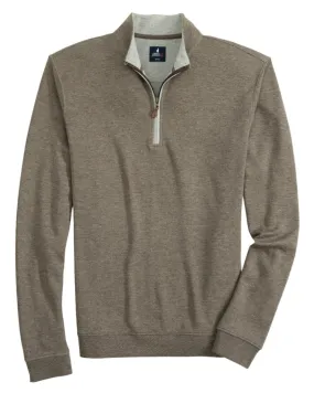 Johnnie-O Sully Quarter-Zip Pullover in Maple