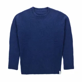 Jurta Blue Wool Pullover For Girls