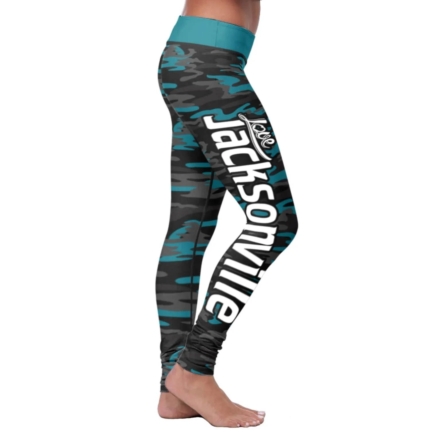 JX FB Camo Leggings