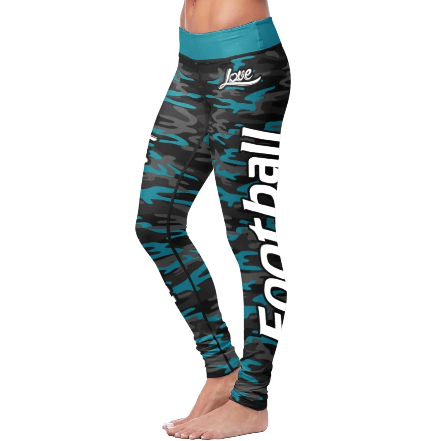 JX FB Camo Leggings