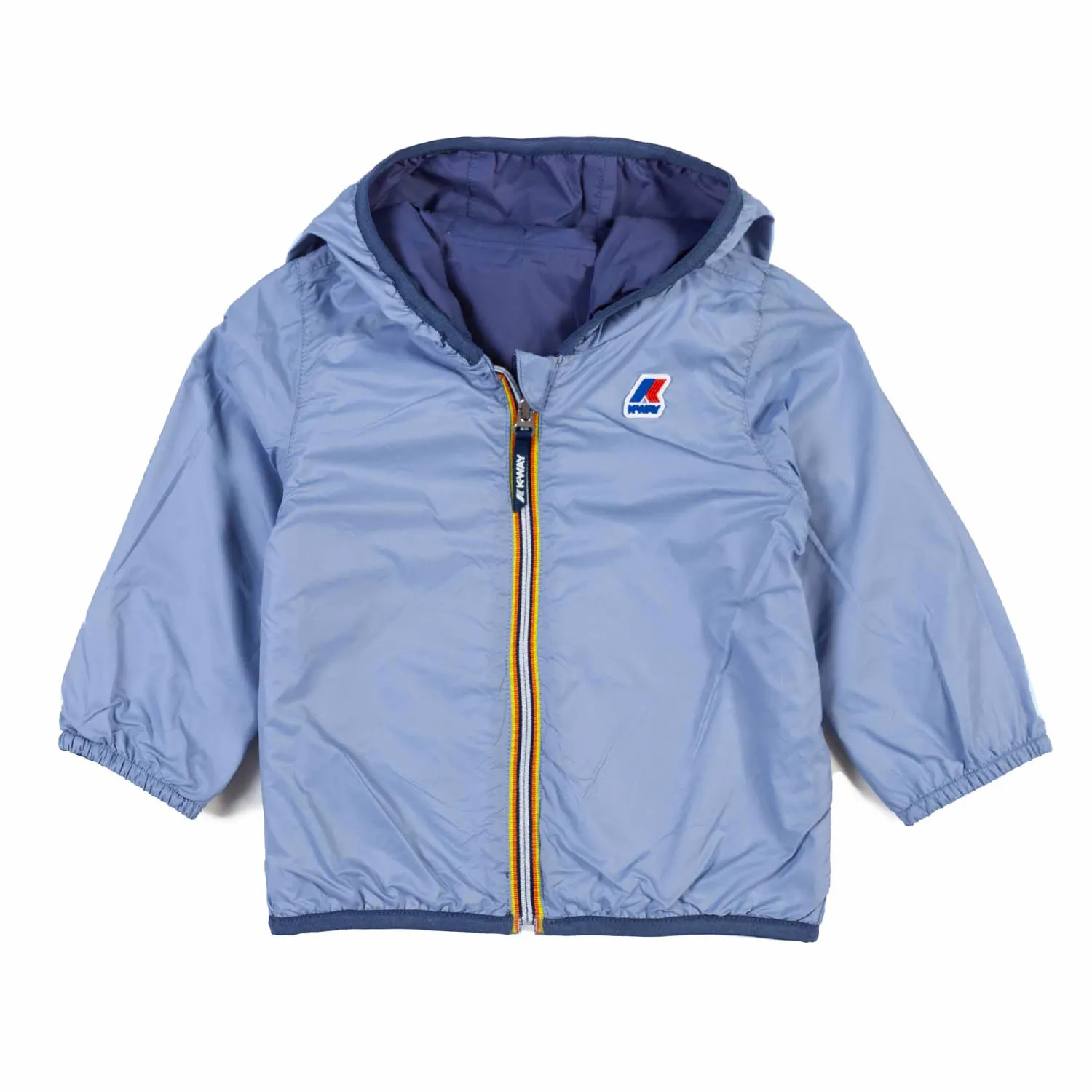 K-Way Jacques Plus.2 Double Blue And Sky Blue Jacket