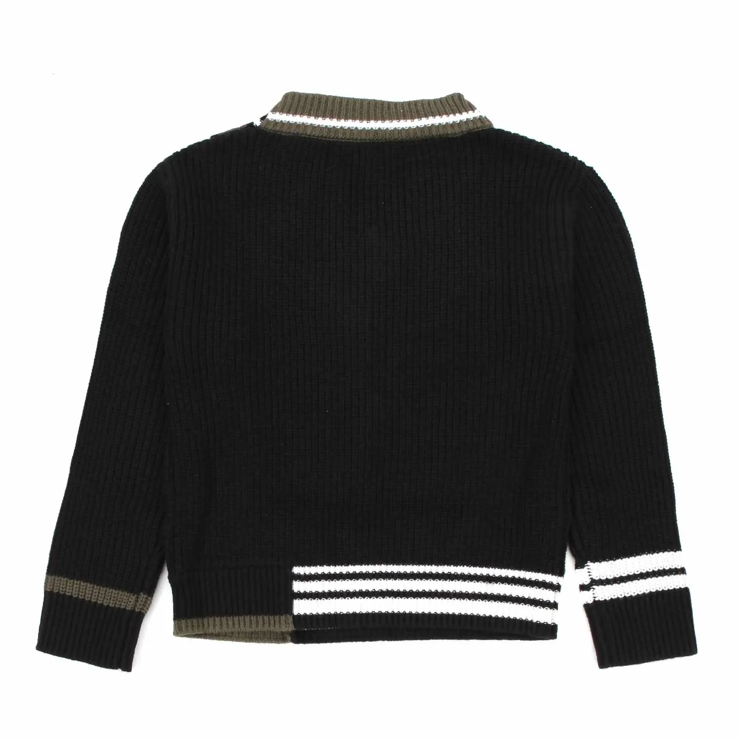 Karl Lagerfeld Black Pullover For Teen And Girls