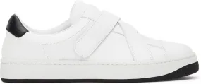 Kenzo White Velcro Kourt Scratch Sneakers