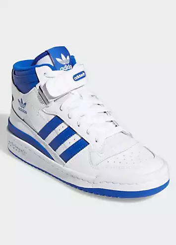 Kids Forum Mid Basketball Trainers by adidas Originals | Look Again