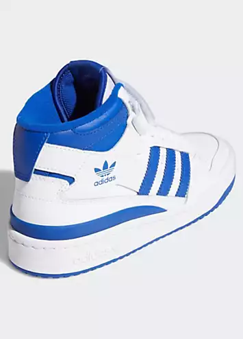 Kids Forum Mid Basketball Trainers by adidas Originals | Look Again