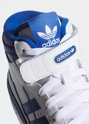 Kids Forum Mid Basketball Trainers by adidas Originals | Look Again