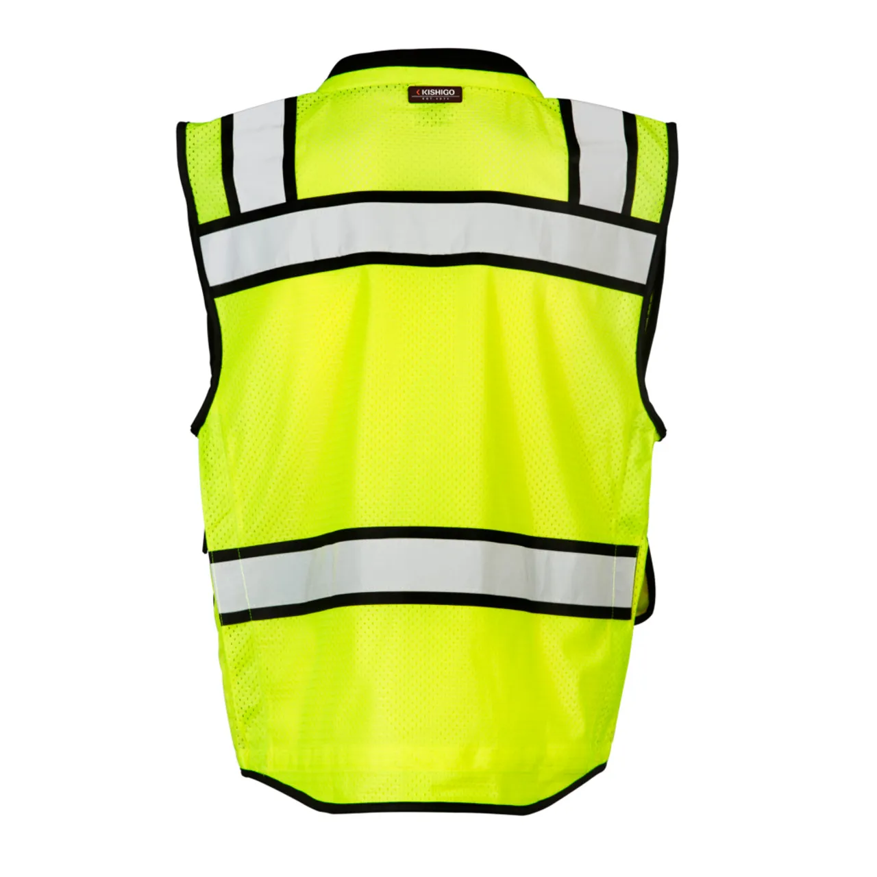 Kishigo High Performance Surveyors Zipper Vest S5004 Lime | S5005 Orange