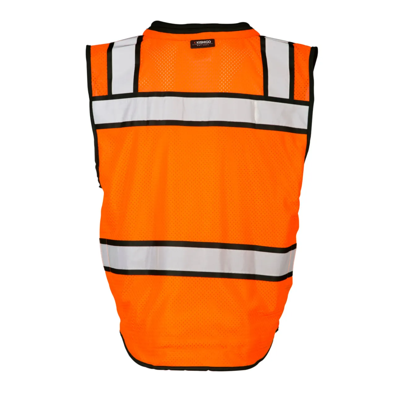 Kishigo High Performance Surveyors Zipper Vest S5004 Lime | S5005 Orange