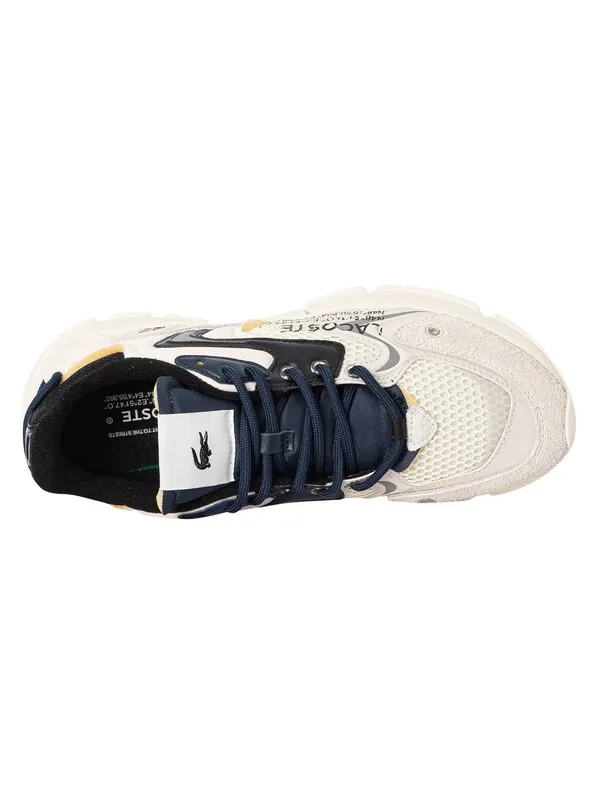 Lacoste L003 Neo 123 1 SMA Trainers - White/Black