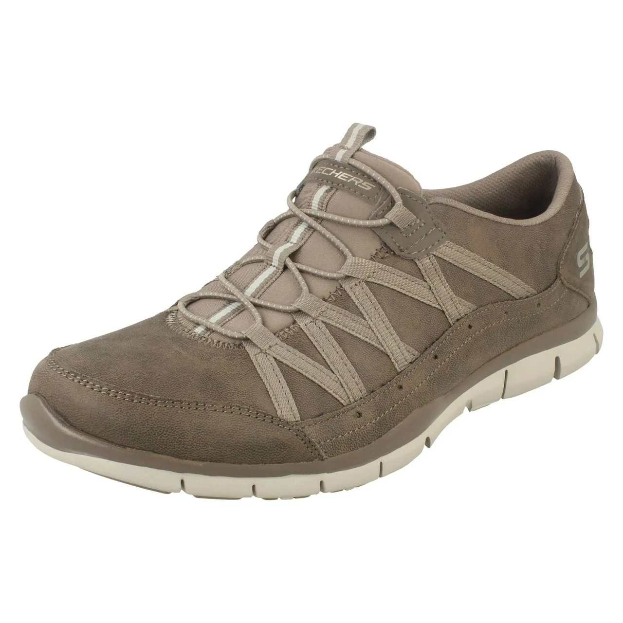 Ladies Skechers Flex Trainers Gratis Fine Taste