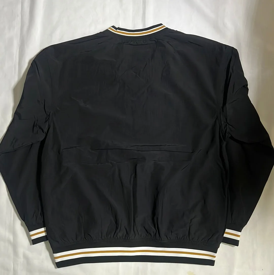 LAFC MLS Mitchell & Ness Nostalgia Co Classic Black Nylon Pullover