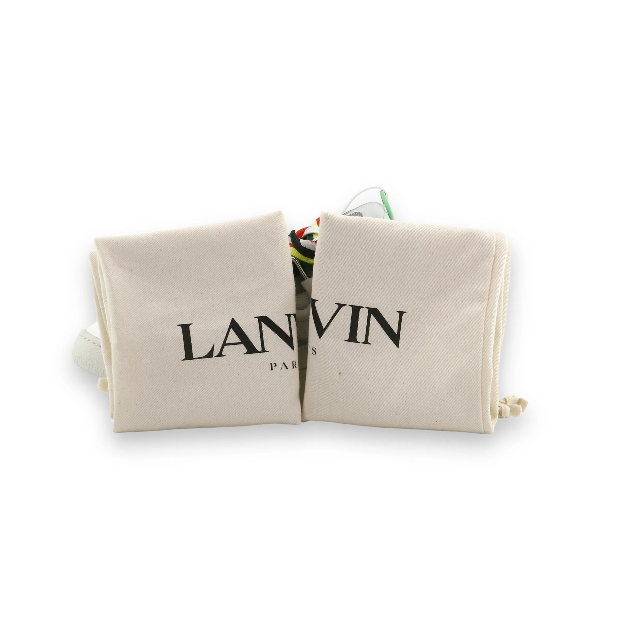 Lanvin Lanvin Curb White Multi Sneakers