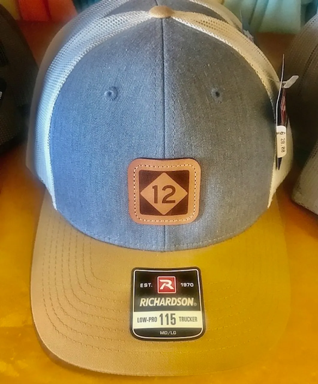 LEATHER PATCH HWY 12 HAT