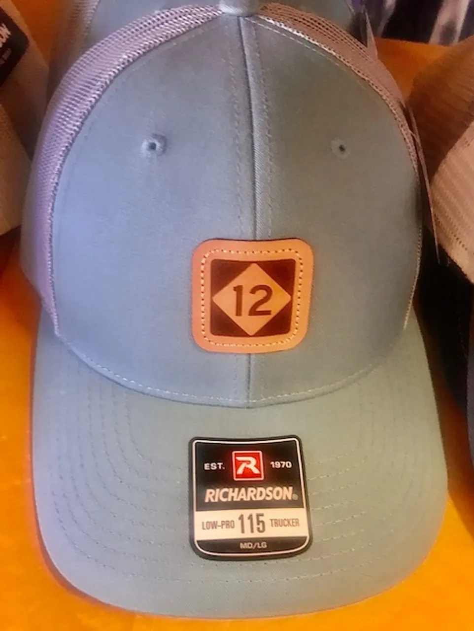 LEATHER PATCH HWY 12 HAT