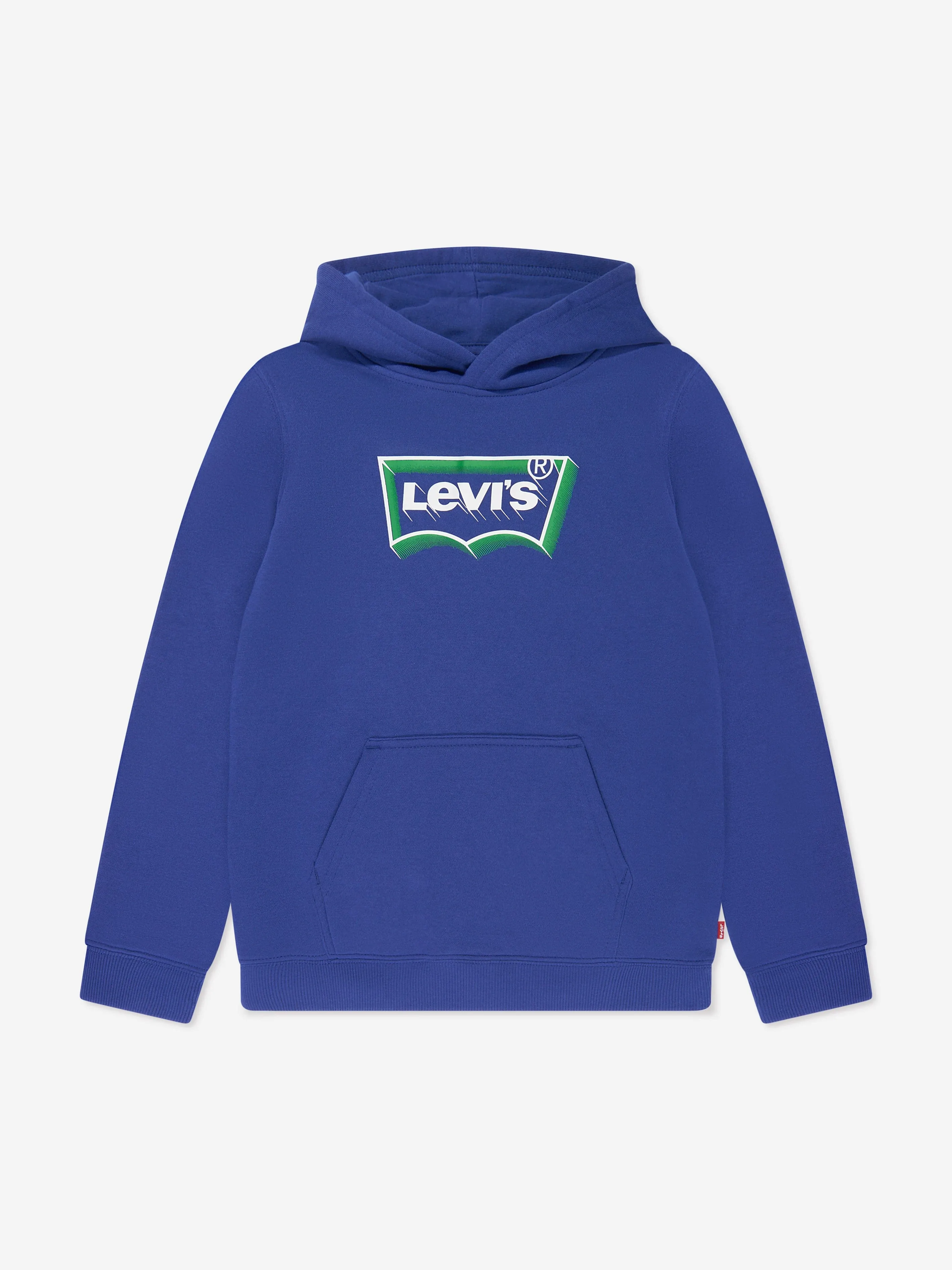 Levi's Wear Boys Batwing Fill Hoodie in Blue