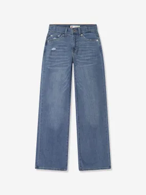 Levi's Wear Girls Wide Leg Jeans in Blue