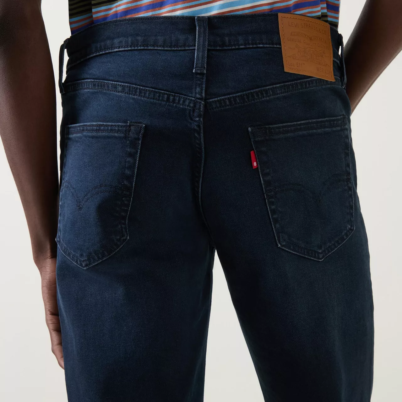 LEVIS 511™ Mid Rise Slim Leg Jeans - Dark Wash