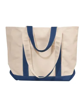 Liberty Shopping XL Two-Tone Canvas Bag | Logo Shirts Direct